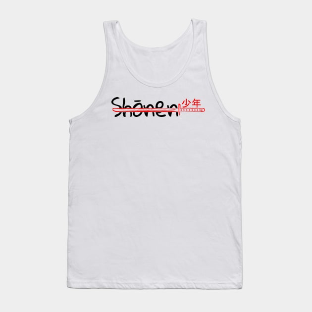 shonen anime Tank Top by ALLAMDZ